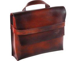 Selle Monte Grappa Enkele fietstas Leather Bag Charleston 7,5L Bruin