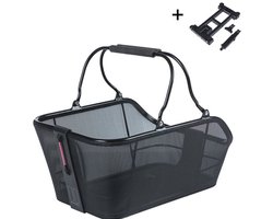 Basil Fietsmand Cento Tech Fiber Nordlicht MIK 2.0 Zwart