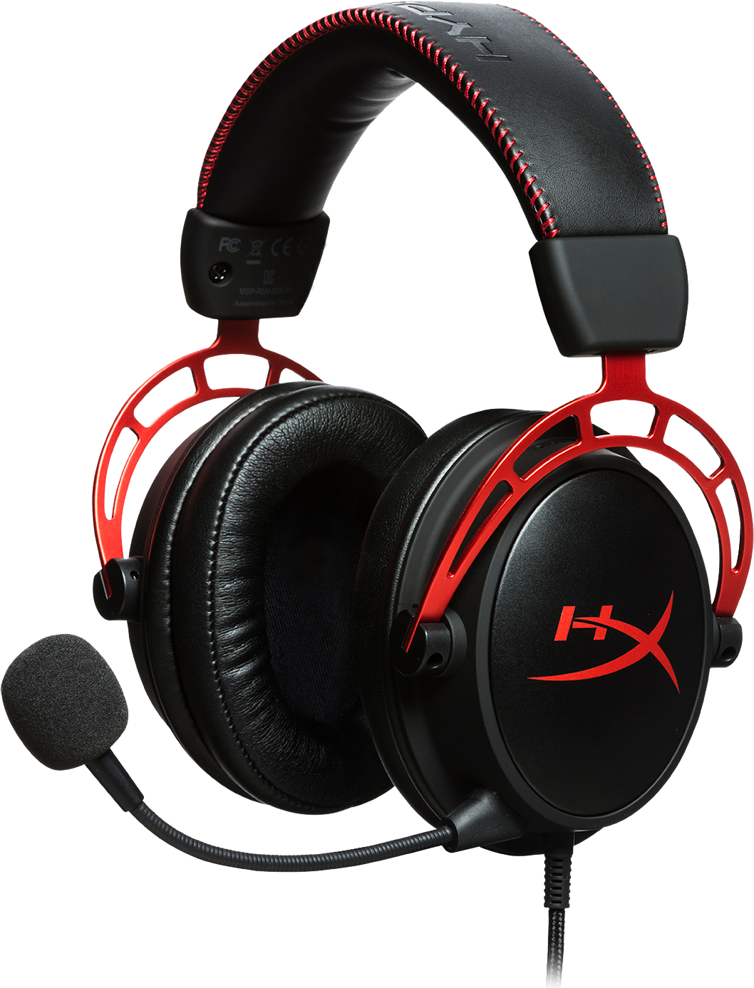 HyperX Hyperx Cloud Alpha Pro Gaming Headset - Zwart/rood