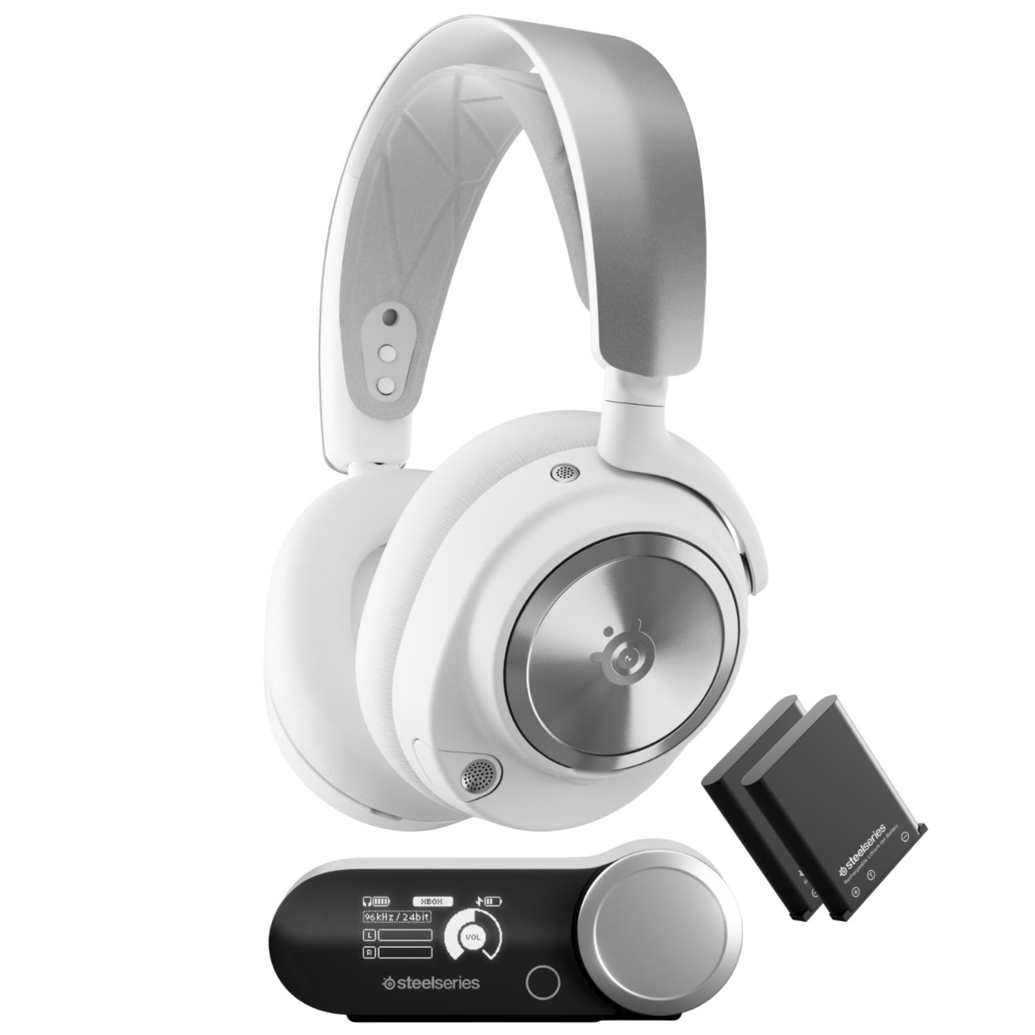 Steelseries Steelseries Arctis Nova Pro Draadloze Gamingheadset - Wit (pc/ps5/ps4/switch)