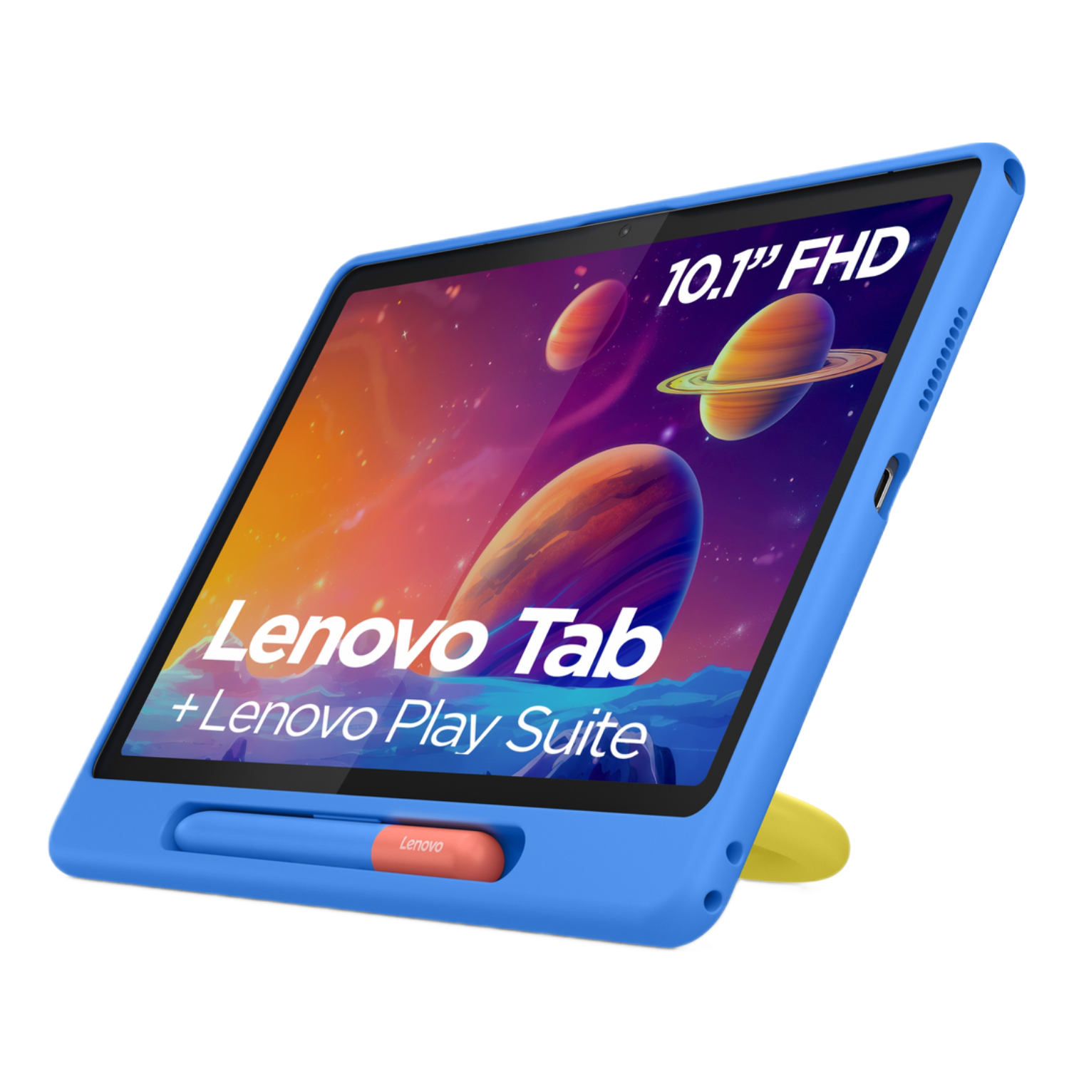 Lenovo Lenovo Tab + Kids Bumper & Pen - 10.1 Inch 64 Gb Grijs Wifi