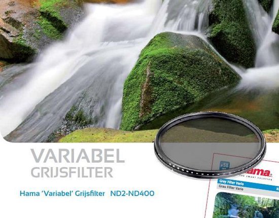 Hama Variabel ND2-400filter 67mm - Grijs