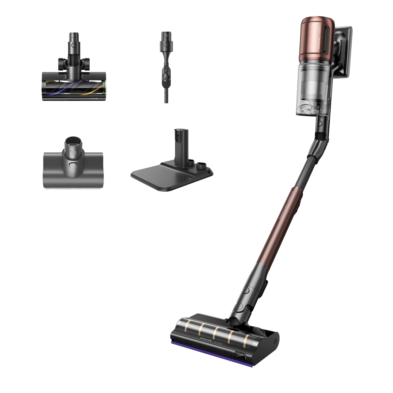 Dreame Dreame V30 Steelstofzuiger Bruin