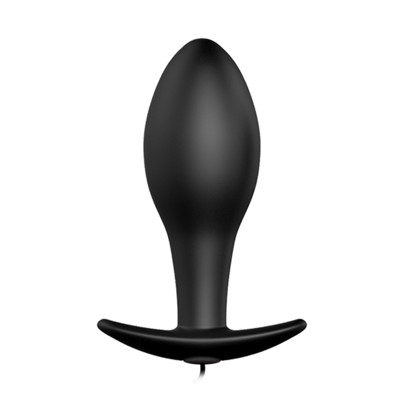 Pretty Love Vibrerende Buttplug met Afstandsbediening - Zwart