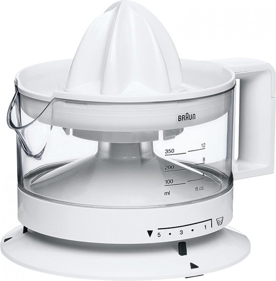 Braun CitrusQuick 1 Citrus juicer CJ3000 White