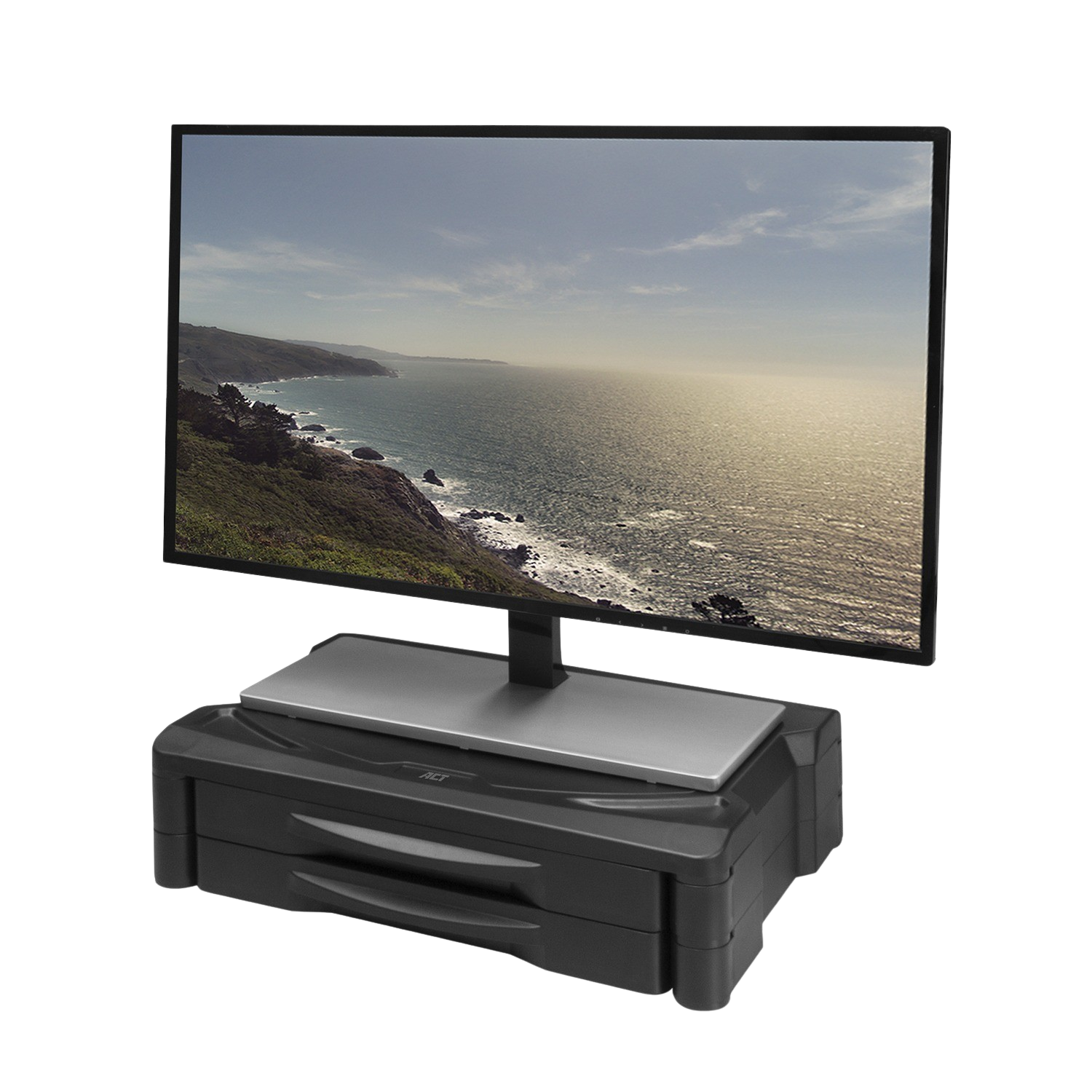 ACT Act Ac8215 Monitorstandaard 2 Lade Wide