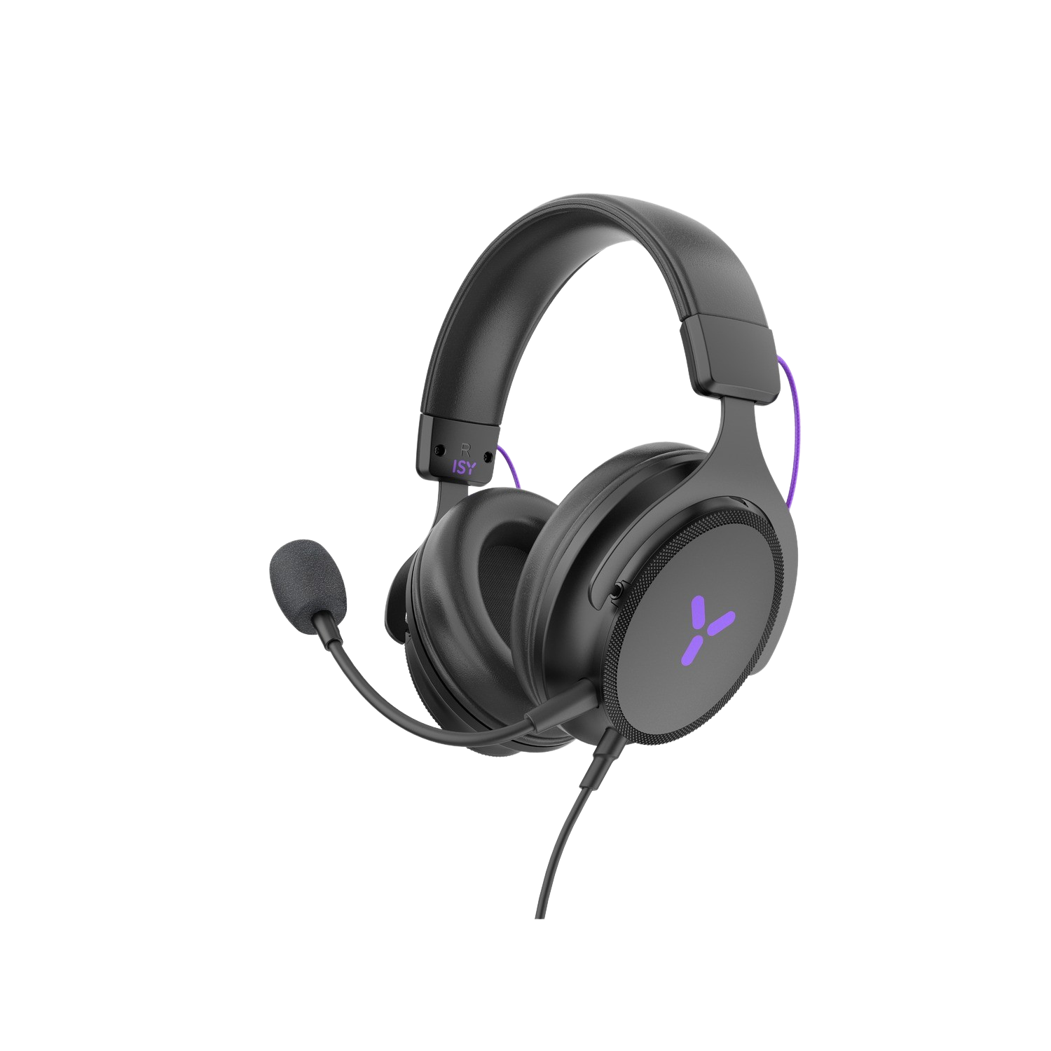 ISY ISY Igh-2000 Ultralight Gaming Headset Zwart