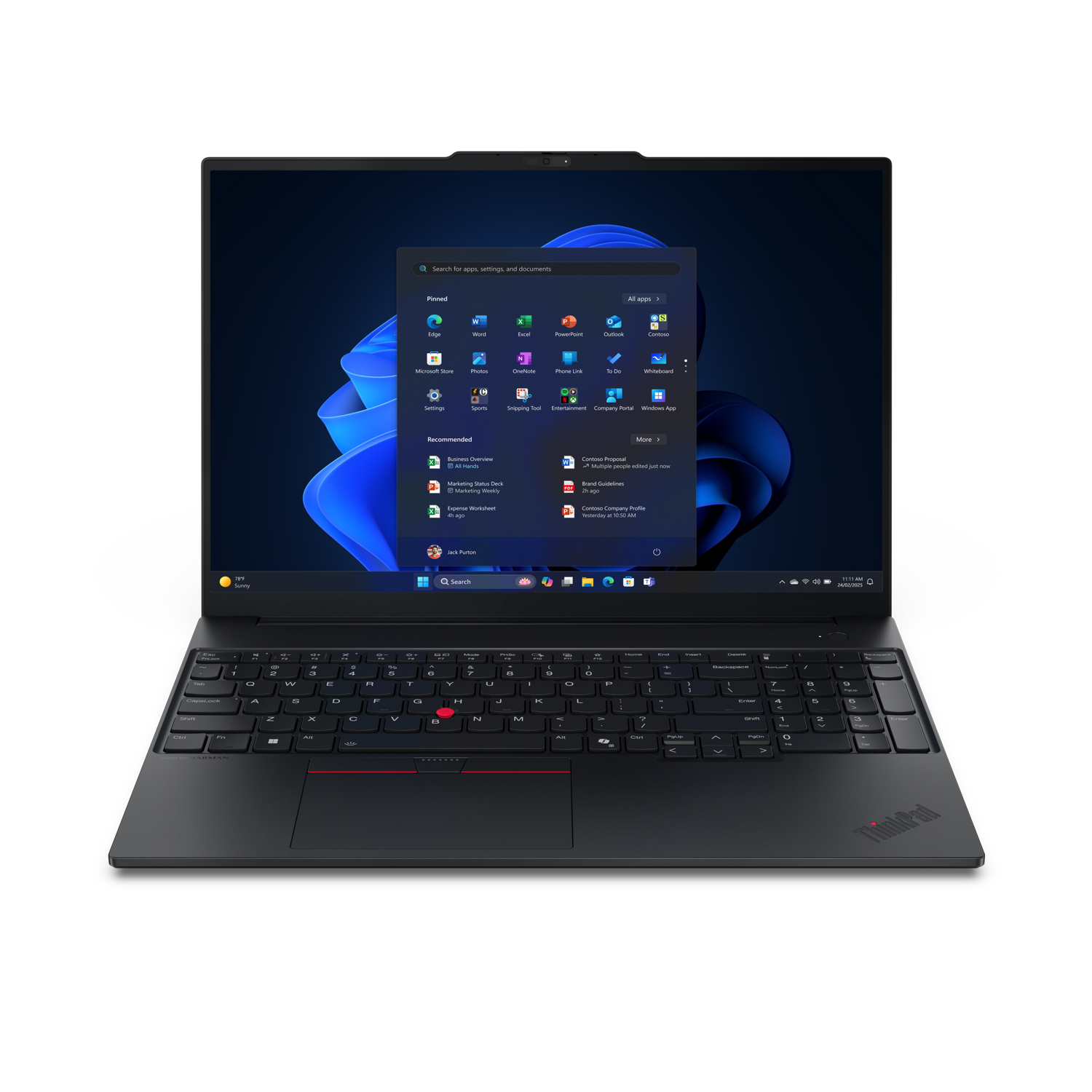 Lenovo Lenovo Thinkpad E16 Gen 3 (intel) - 16 Inch Core™ Ultra 7 255h Gb 512 Arc™ Onboard Graphics