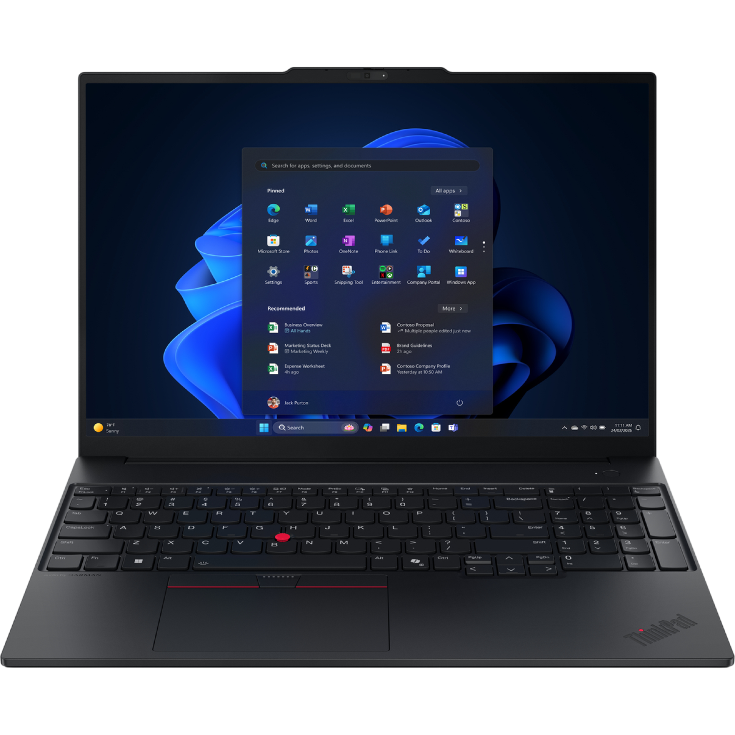 Lenovo Lenovo Thinkpad E16 Gen 3 (amd) - 16 Inch Amd Ryzen 5 220 Gb 512 Windows 11 Pro