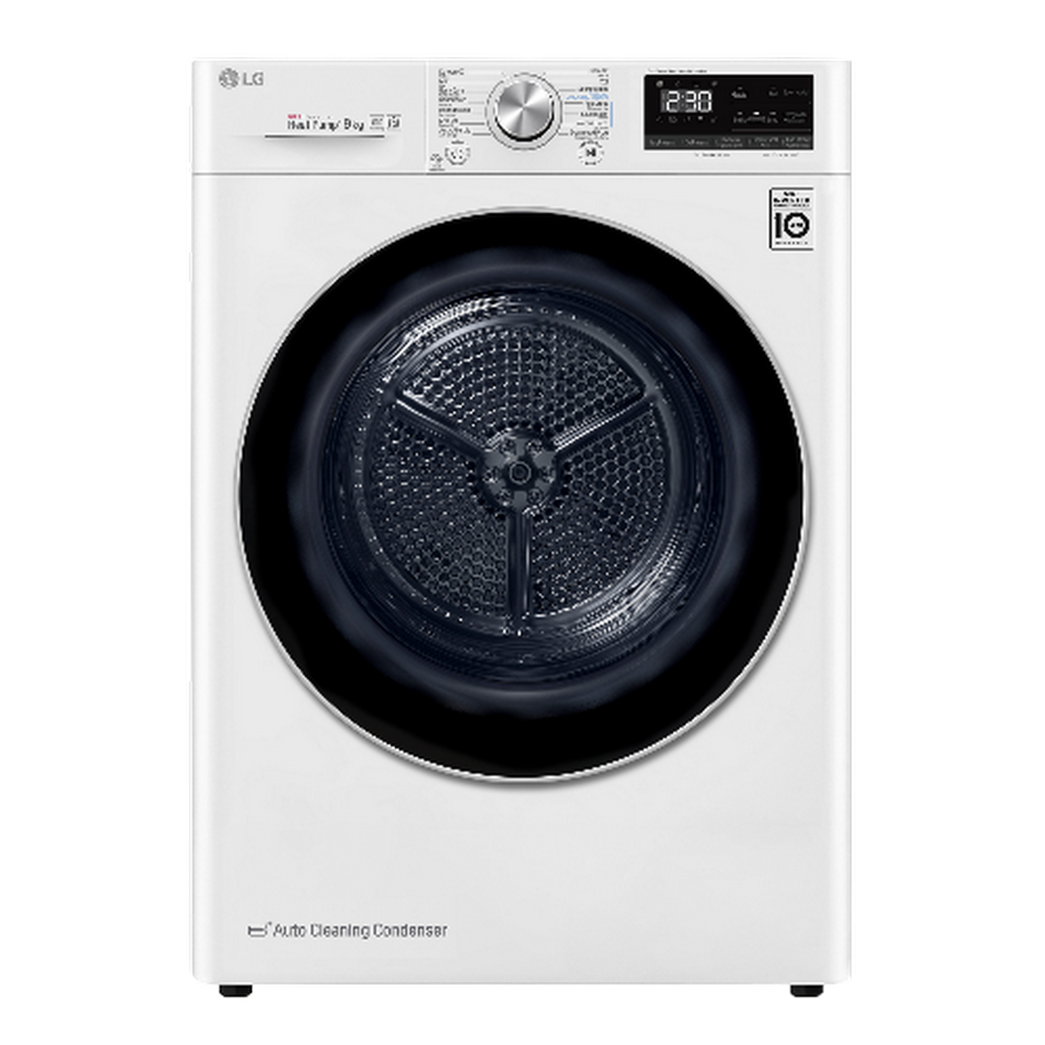 LG LG Rh90v9av3n - Warmtepompdroger 9 Kg 62 Db Energielabel C