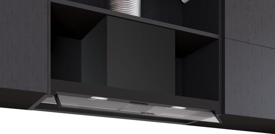 Siemens LJ85BCC60 iQ300 Geïntegreerde Blokdesign Schouwkap - Zwart