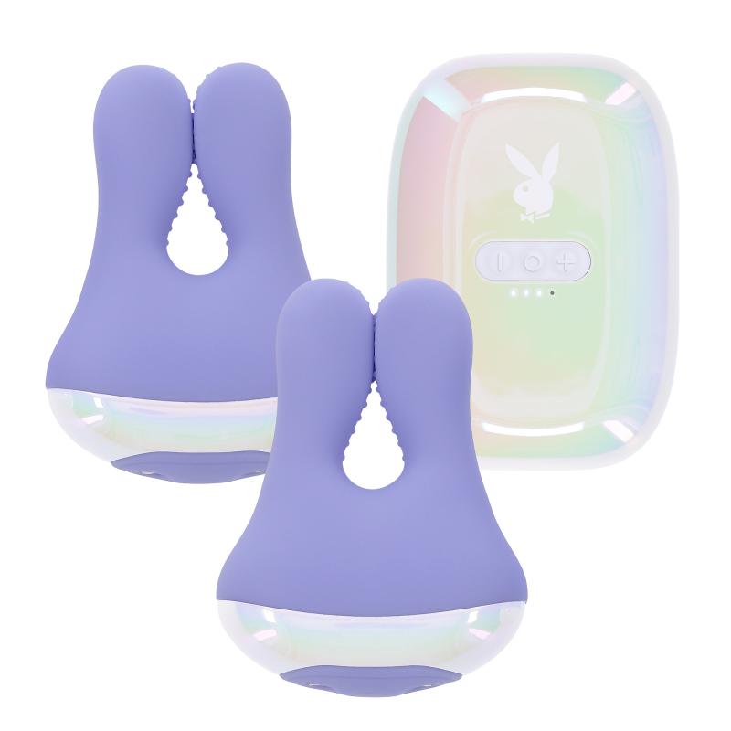 Playboy PLAYBOY Pleasure – In A Pinch – Vibrerende Tepelklemmen
