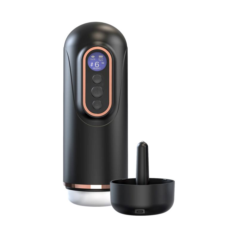 Teazers Teazers - Deep Throat Telescopic Masturbator - Zwart