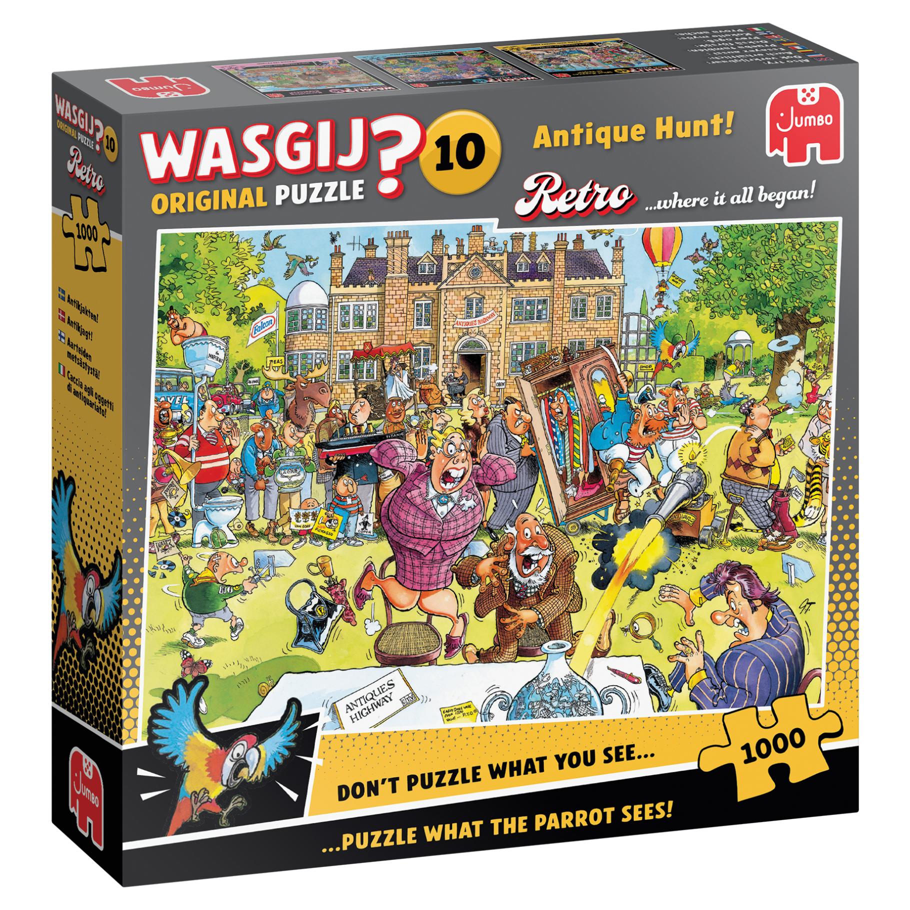 Top1Toys Puzzel Wasgij Retro Original 10 Antiekjacht 1000