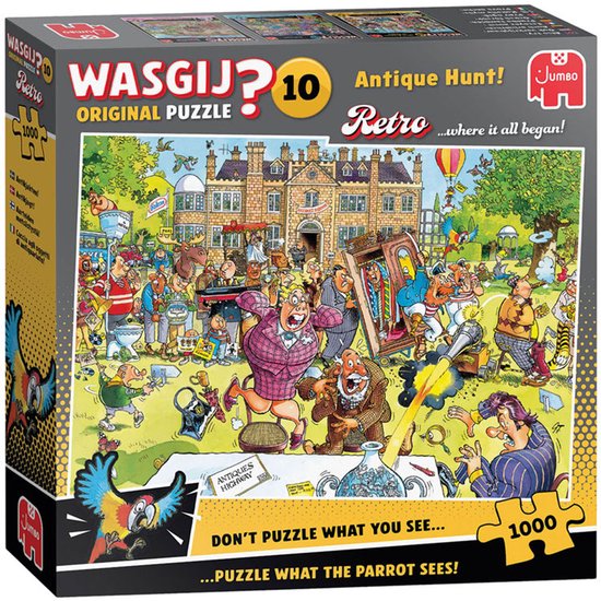 Top1Toys Puzzel Wasgij Retro Original 10 Antiekjacht 1000