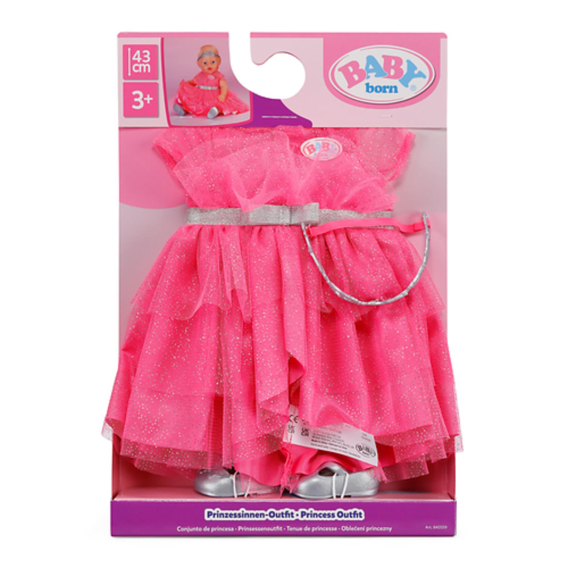 Top1Toys Baby Born Princess Outfit 43cm