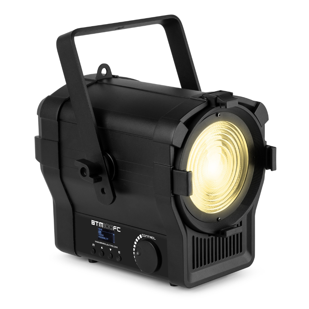 BEAMZ BeamZ BTM100FC Fresnel Zoom 100W RGBALC