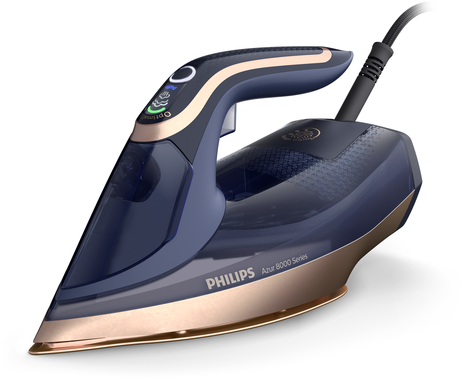 Philips Philips 8000 Series Dst8050/20 Stoomstrijkijzer Azur - Blauw