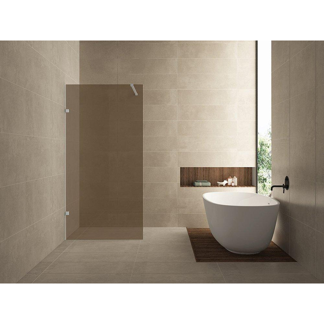 Wiesbaden Wiesbaden Less glasplaat 900 x 2000 x 8 mm nano vintage brons glas 20.3927