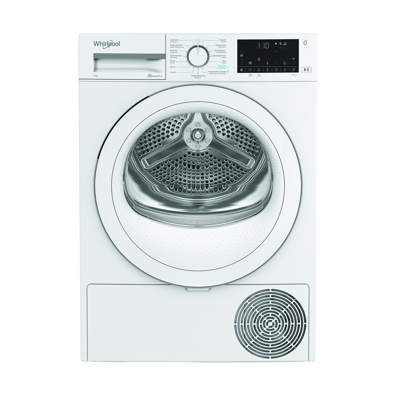 Whirlpool Whirlpool C WD 94m Wws Be - Warmtepompdroger 9 Kg 63 Db Energielabel