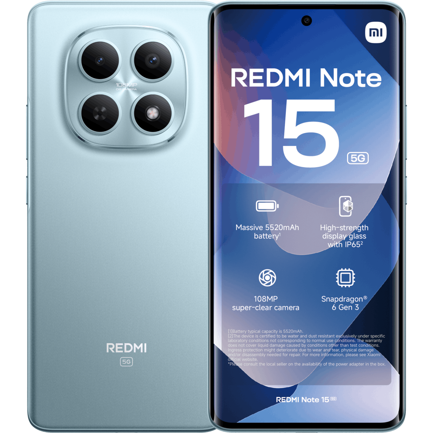 Xiaomi Xiaomi Redmi Note 15 5G 8GB 256GB Glacier Blue