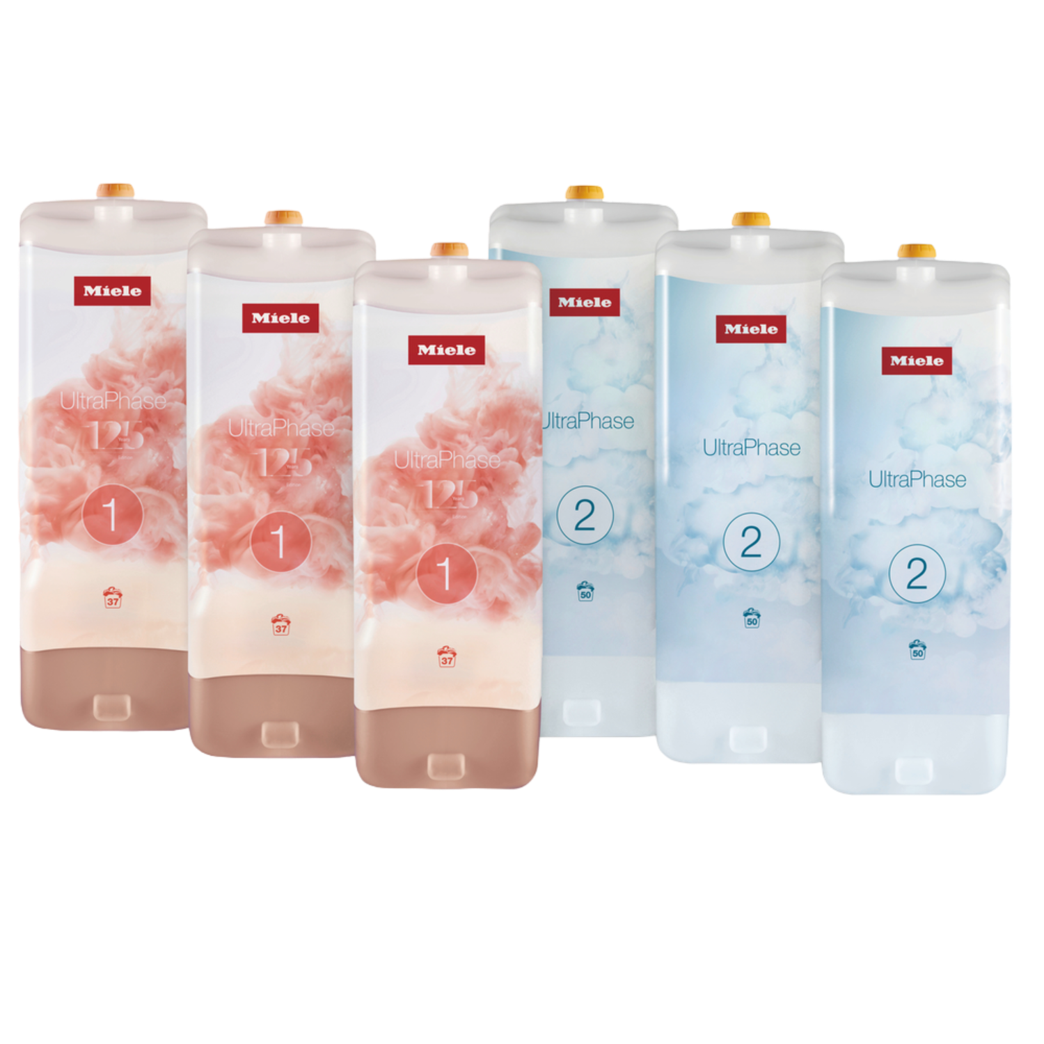 Miele Miele Set Van 6 Ultraphase 125 Edition Wasmiddel