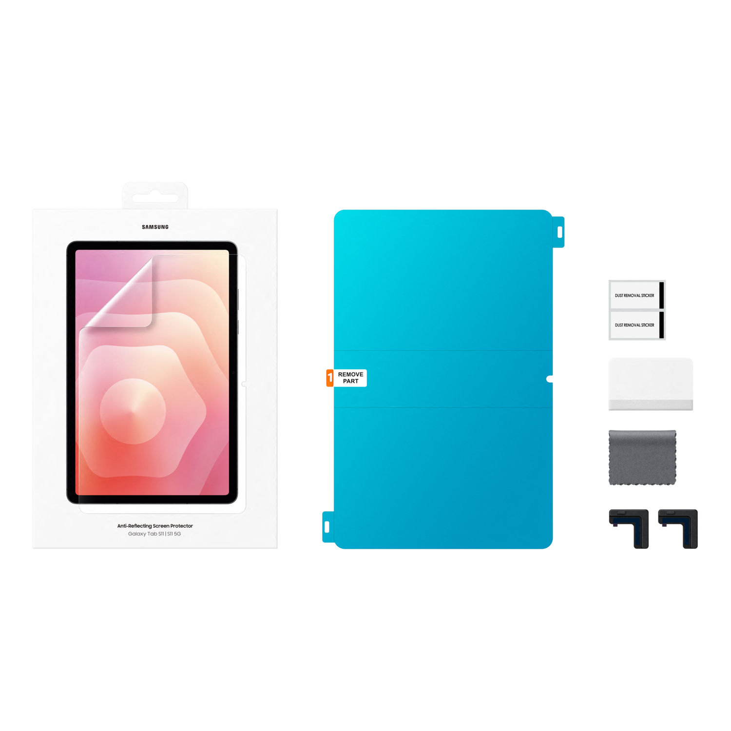 Samsung Samsung Galaxy Tab S11 Screenprotector Voor Samsung Transparant