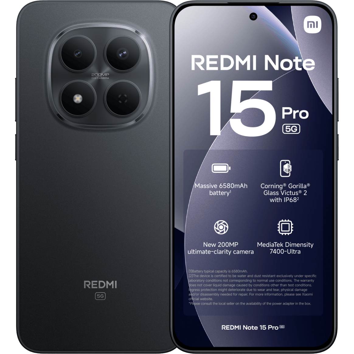 Xiaomi Xiaomi Redmi Note 15 Pro 5G 8GB 256GB Black