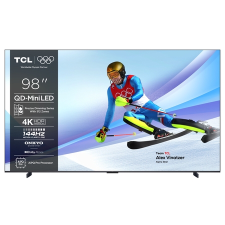 TCL TCL 98MQLED75K - Zwart