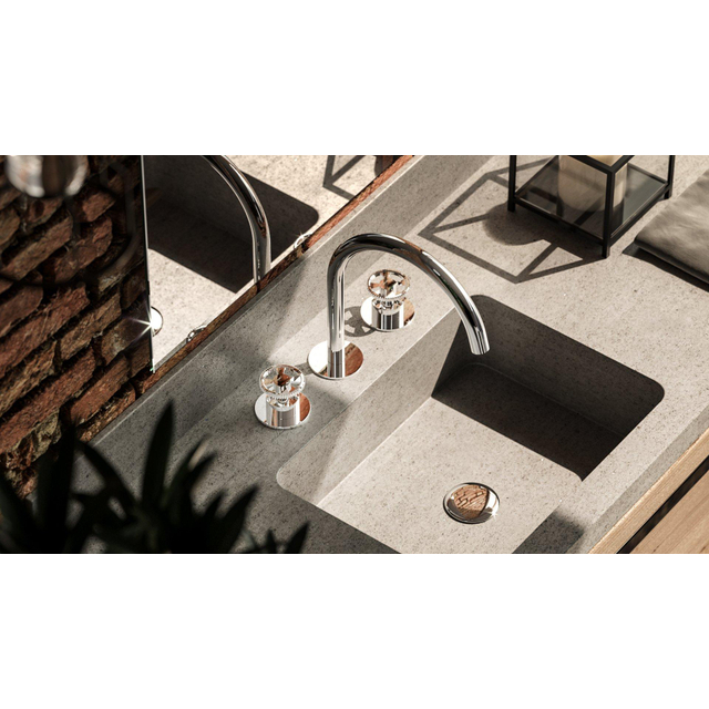 Hotbath Hotbath Cobber @work inbouw wastafelmengkraan chroom CW033CR