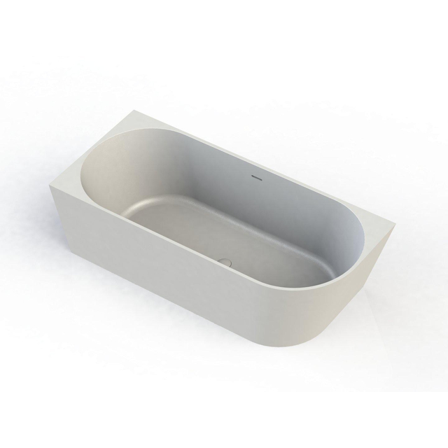 Arcqua Arcqua Pinto half vrijstaand ligbad 170x73cm mat wit links BAD115454