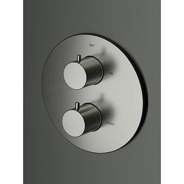 Hotbath Hotbath Cobber inbouwthermostaat met omstel mat wit CB009EXTWH / HB009