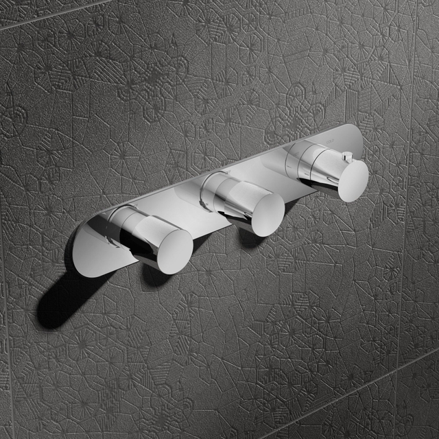 Hotbath Hotbath Buddy thermostaat inbouw met 2 stopkranen horizontaal chroom B067CR