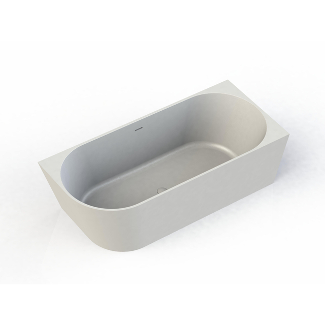 Arcqua Arcqua Pinto half vrijstaand ligbad 170x73cm mat wit rechts BAD116174