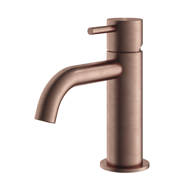 Hotbath Hotbath Archie Wastafelmengkraan zonder waste BCP Geborsteld Koper PVD AR003BCP