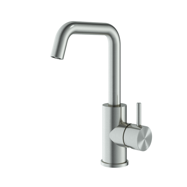 Hotbath Hotbath Archie Wastafelmengkraan met draaibare uitloop, zonder waste IX RVS316 AR014IX