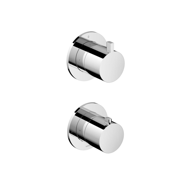 Hotbath Hotbath Ace Afbouwdeel - voor inbouwthermostaat - 2-weg - omstel - Chroom AC009EXTCR