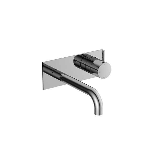 Hotbath Hotbath Cobber Afbouwdeel - voor wastafelkraan - 18cm uitloop - Chroom CB106EXT18CR