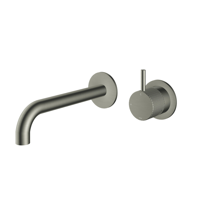 Hotbath Hotbath Cobber X Afbouwdeel - voor wastafelmengkraan - 18cm uitloop - Geborsteld Nikkel CX105EXT18GN