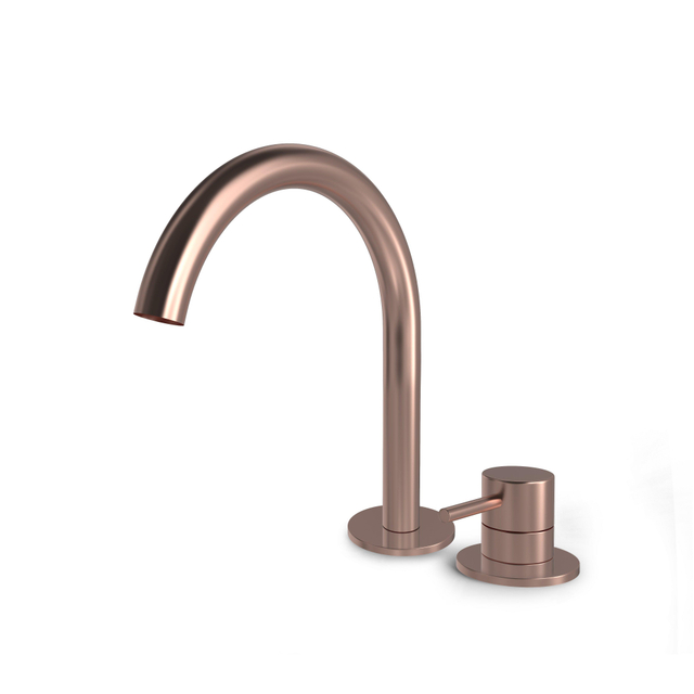 Hotbath Hotbath BUDDY Wastafelmengkraan - 2 gats - Geborsteld koper PVD B123BCP