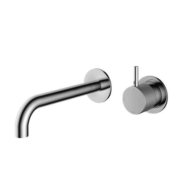 Hotbath Hotbath Cobber X Afbouwdeel - voor wastafelmengkraan - 18cm uitloop - Chroom CX105EXT18CR