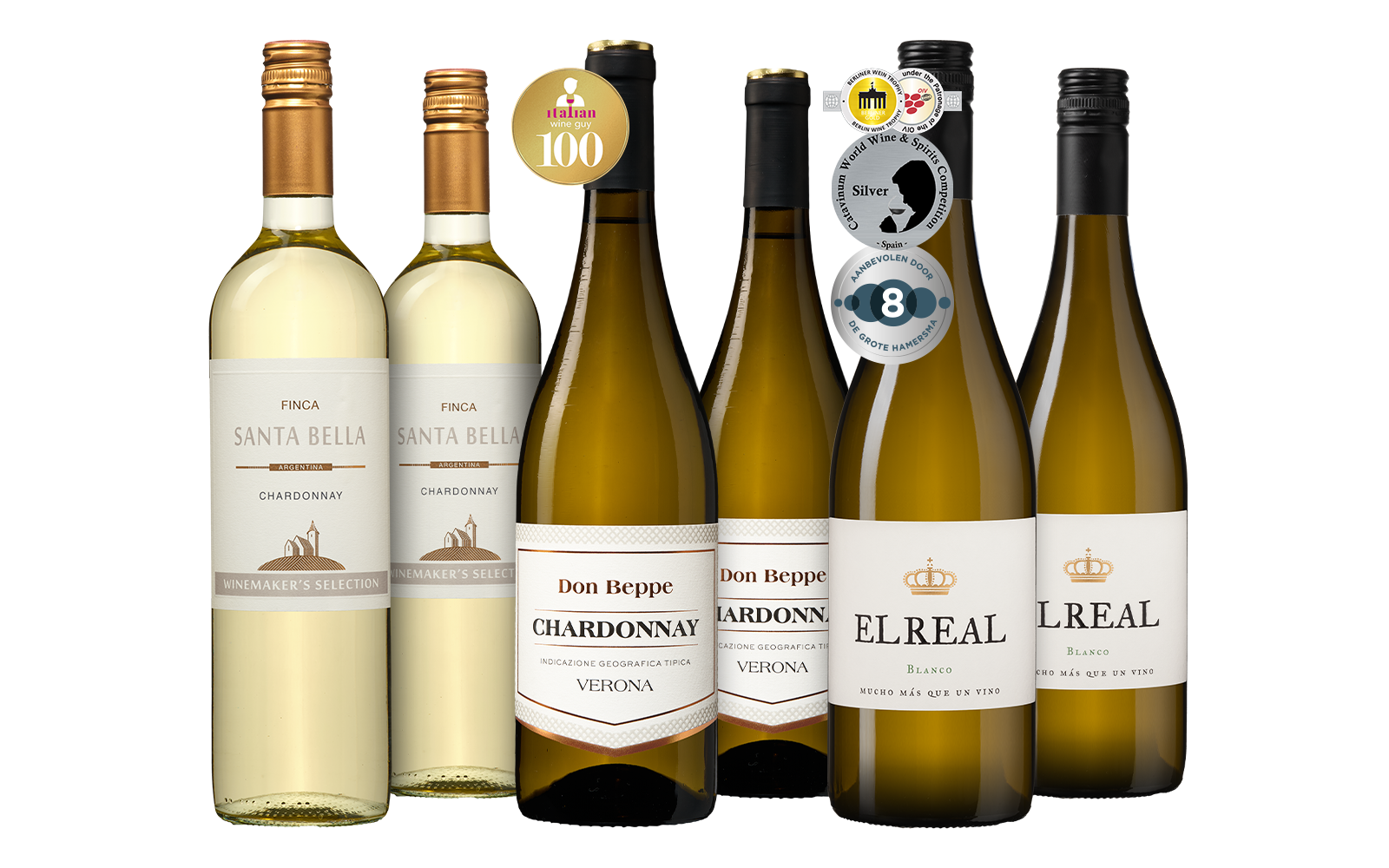 Wijnvoordeel Wijnpakket Chardonnay