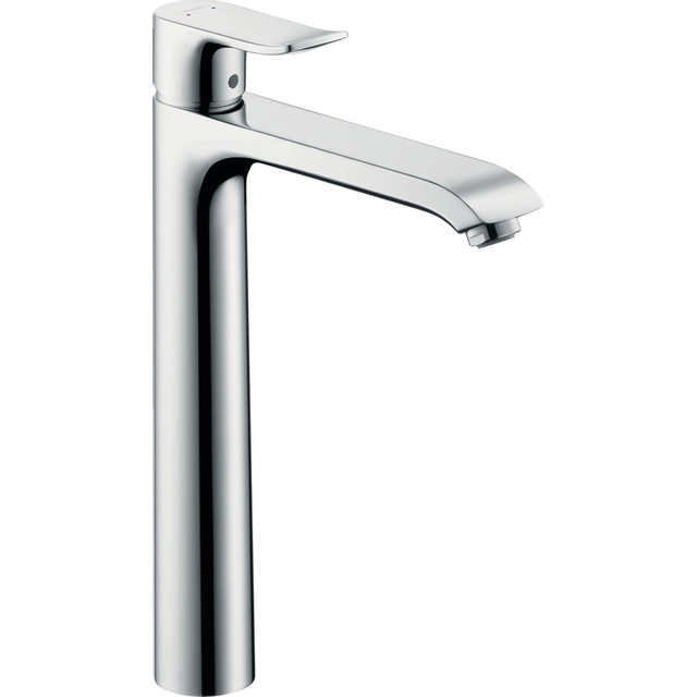 Hansgrohe Hansgrohe Metris wastafelkraan highriser 260 met waste chroom 31082000
