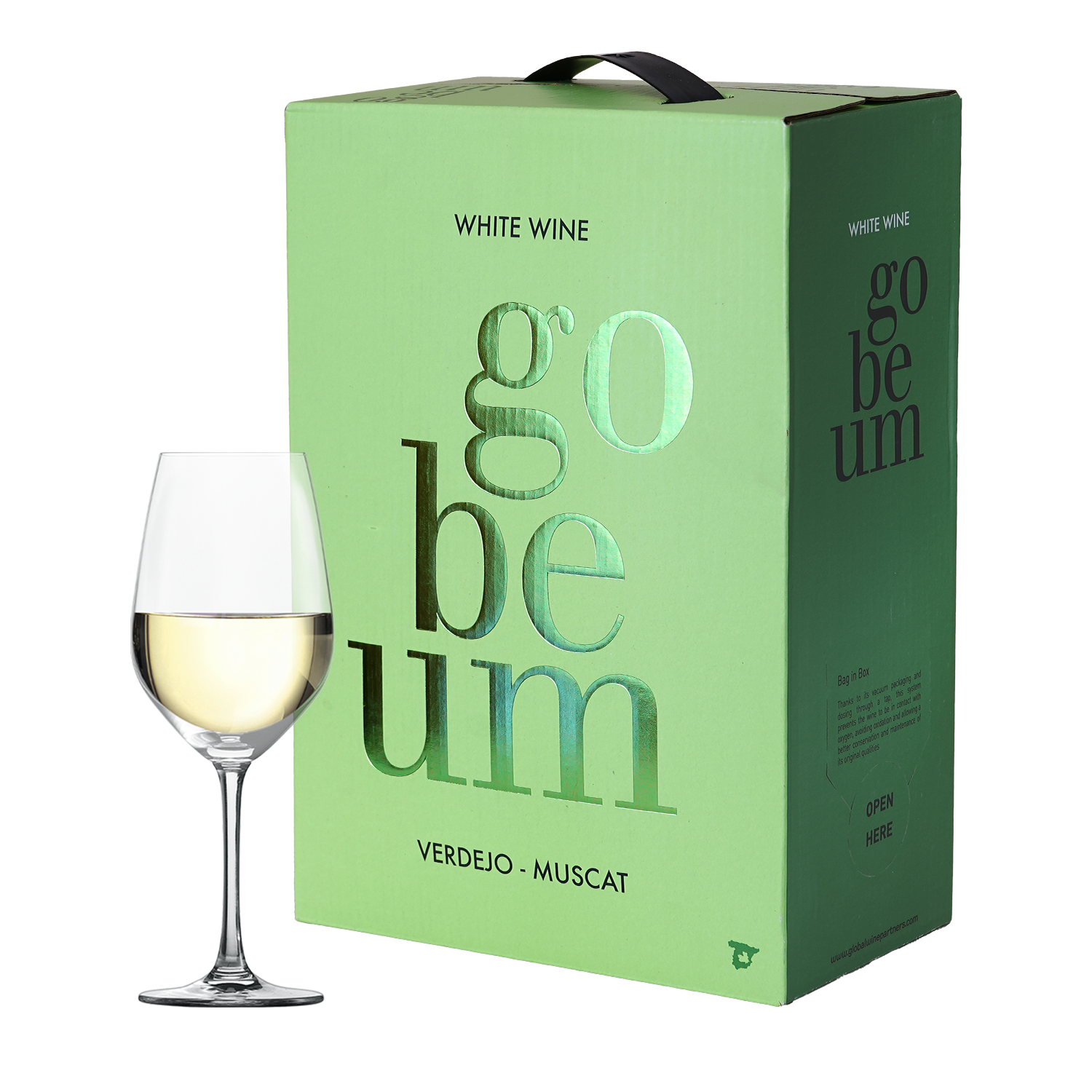 Wijnvoordeel Gobeum Verdejo-Moscatel BIB 3L