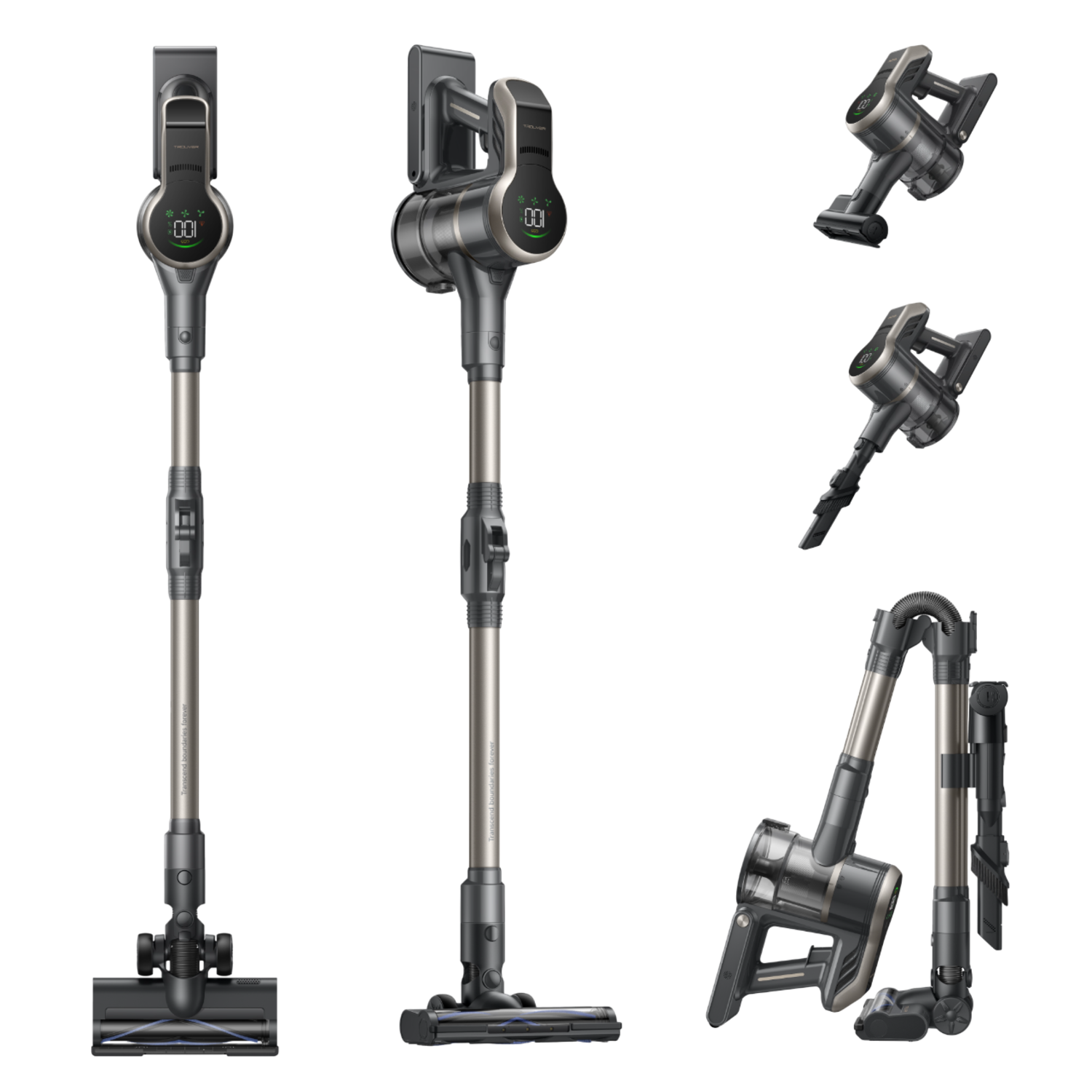 Mova Snoerloze Steelstofzuiger S2 Zwart