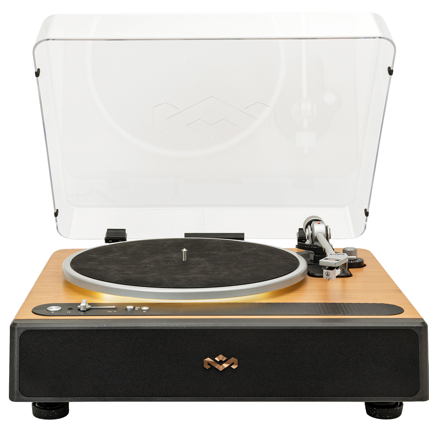 House Of Marley House Of Marley Soul Rebel All In One Turntable Platenspeler Bruin