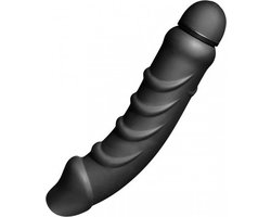 Tom of Finland Siliconen Prostaat Vibrator 5 Vibraties - Zwart