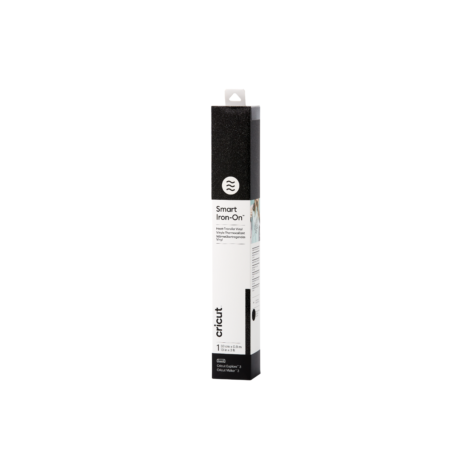 Cricut Cricut Smart Iron-on Met Glitters 33 X 91 Cm - Zwart (1 Vel)