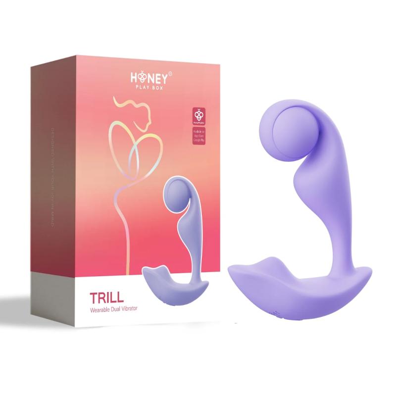 HoneyPlayBox – Trill Wearable Pressure Vibrator – - Paars