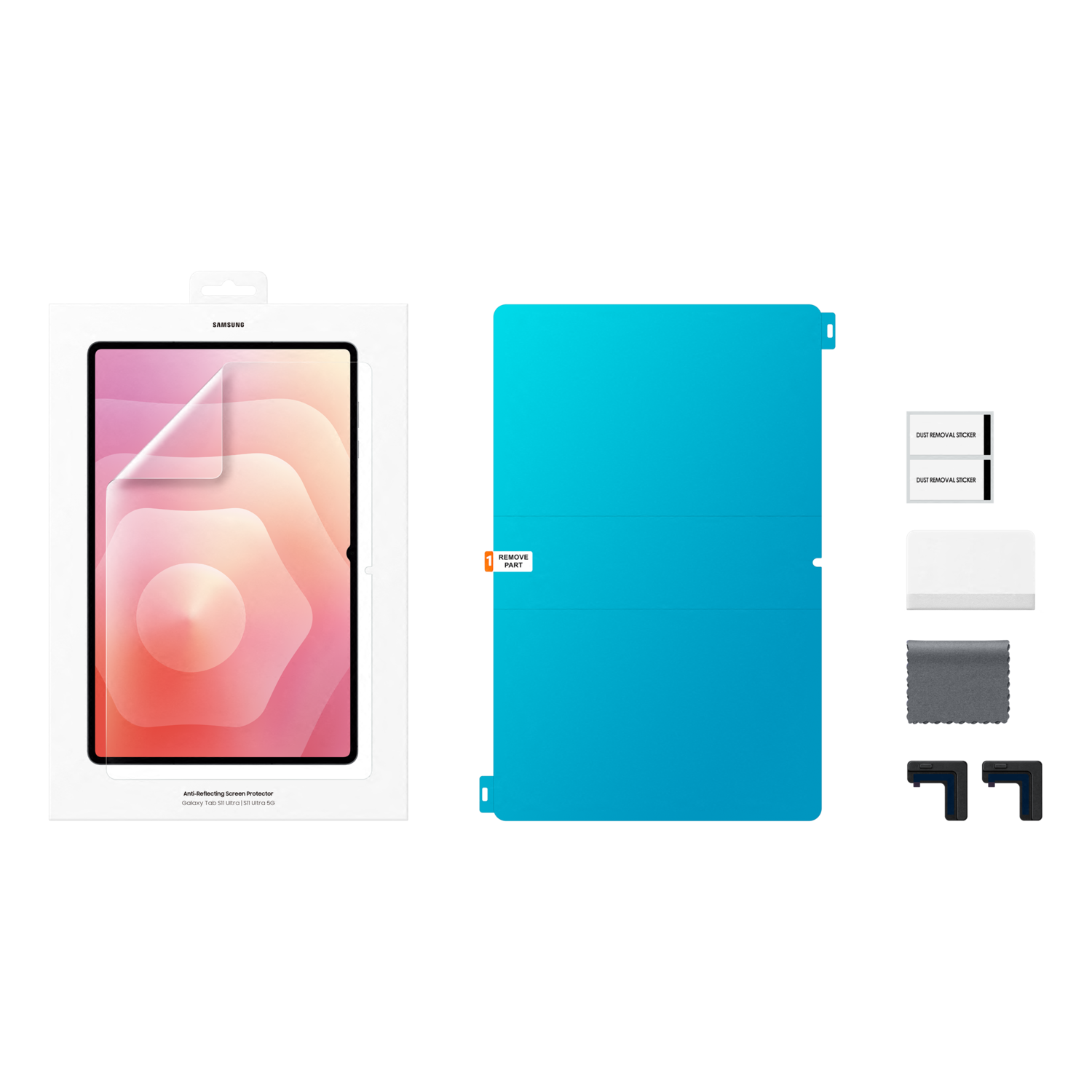 Samsung Samsung Galaxy Tab S11 Ultra Screenprotector Voor Samsung Transparant